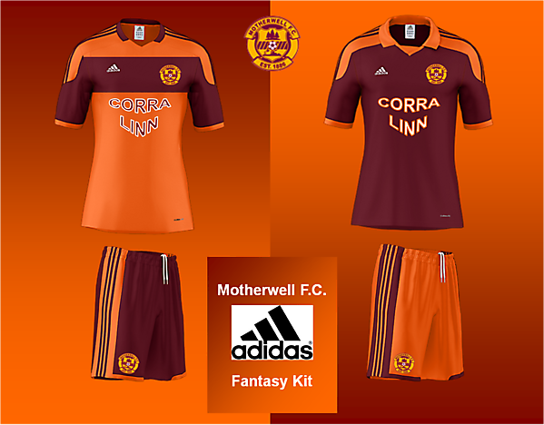 Motherwell FC - Fantasy Adidas Kits