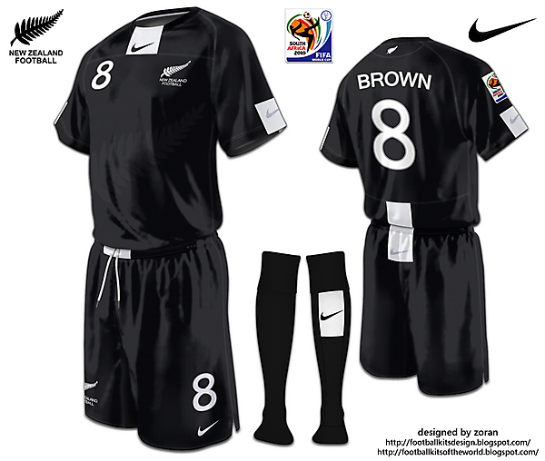 New Zealand World Cup 2010 fantasy away