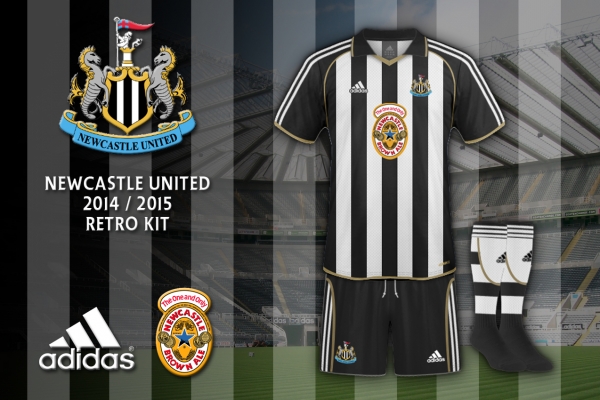Newcastle United Retro Kit