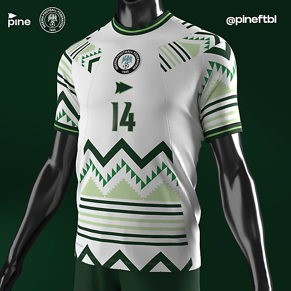 Nigeria Away x Pine