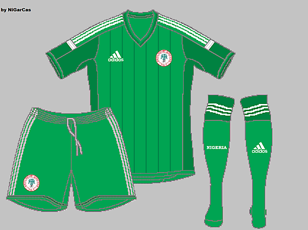 Nigeria WC 2014 Kits