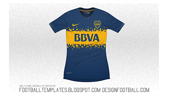 Nike Flyknit : Boca Juniors
