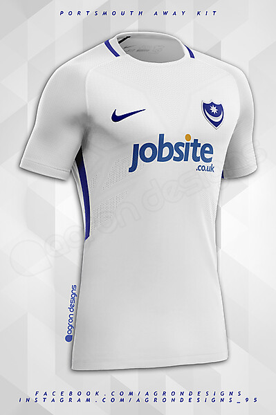 Nike Portsmouth FC Away Kit Concept