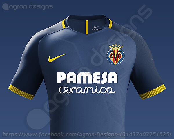 Nike Villarreal Cf Away Kit Concept