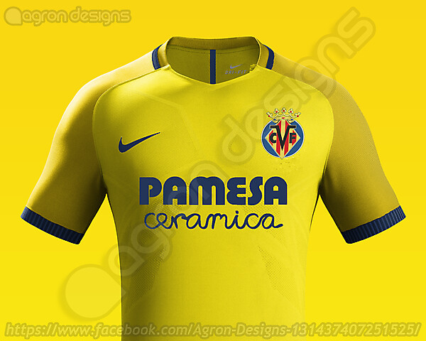 Nike Villarreal Cf Home Kit Concept