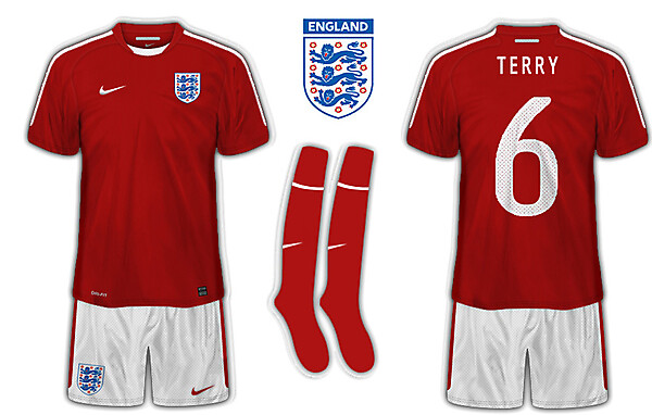 England by Nike away kit