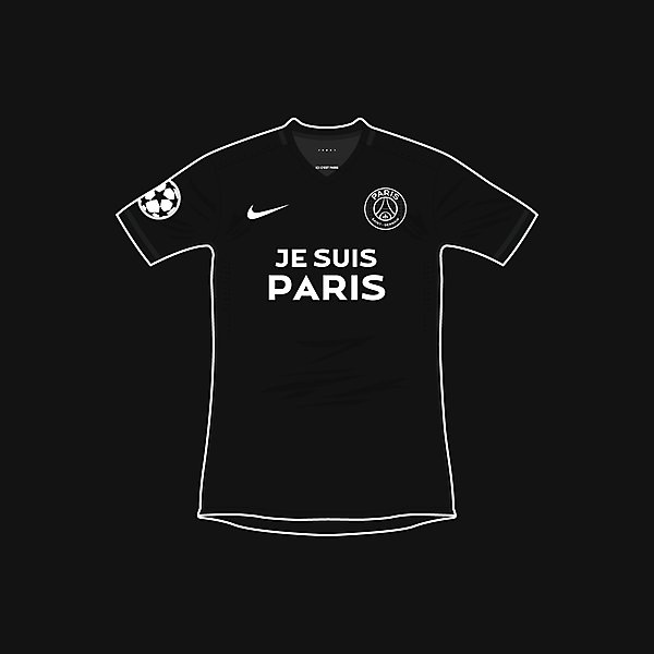 Paris Saint-Germain x Je Suis Paris