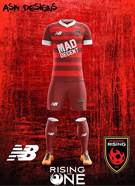 Phoenix Rising FC New Balance 2018 Home KIt