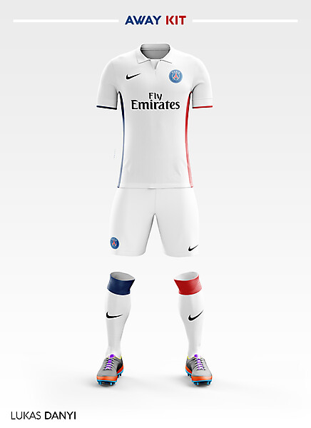 PSG Away Kit 17/18.