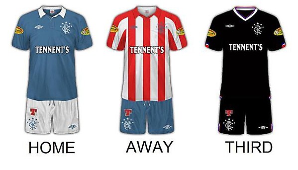 Rangers 10/11 strip