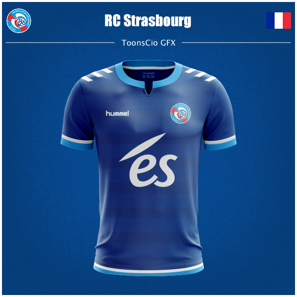 rc strasbourg jersey