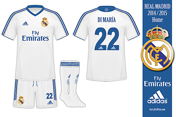 Real Madrid 2014 / 2015 Home