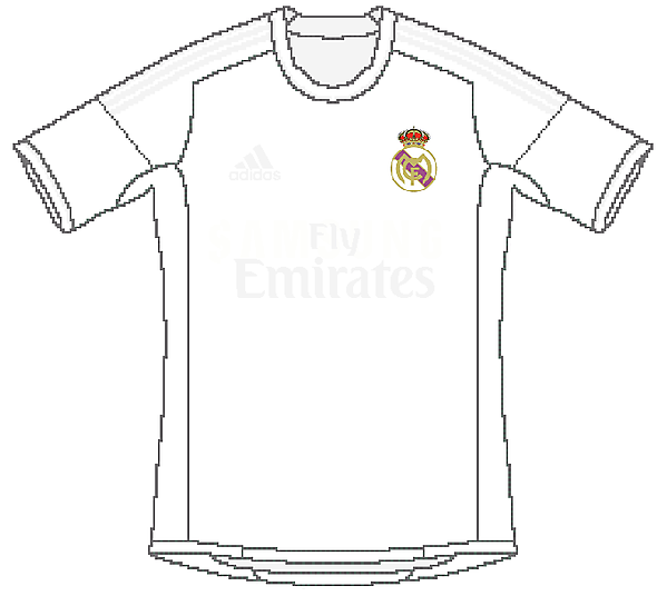 Real Madrid Adidas Home (as it should be)