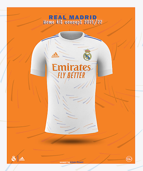 Real Madrid HOME Kit Concept 2021-2022 