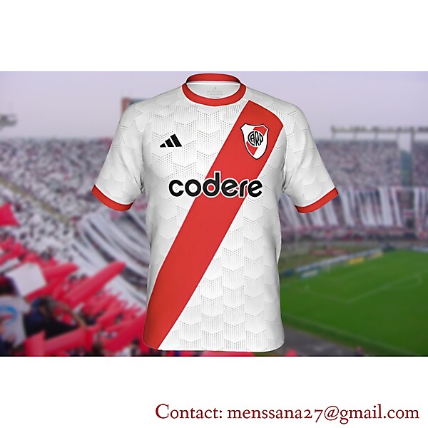 River Plate hypothetical match jersey
