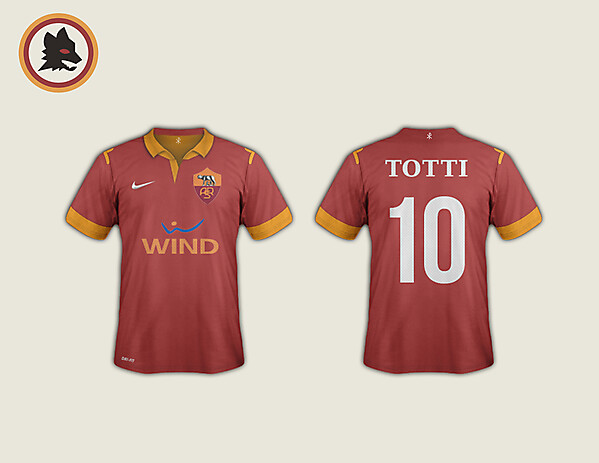 Home Kit // A.S Roma