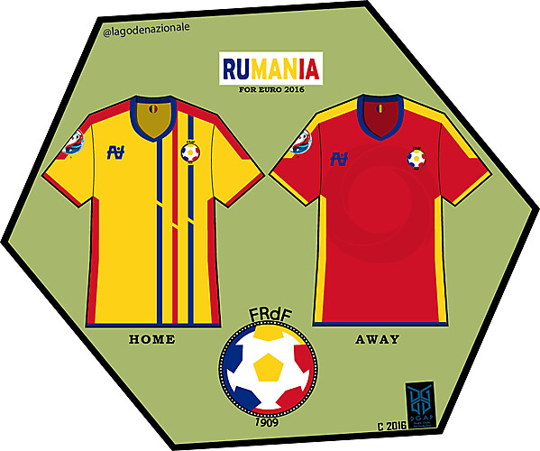 Romania Euro 2016 Fantasy Kit