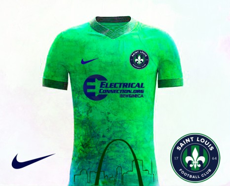 Saint Louis FC Home kit