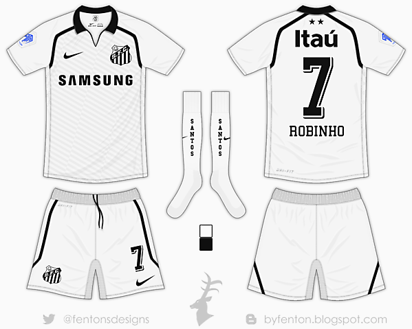 Santos Home Kit - Nike [Azure Matchday 7]