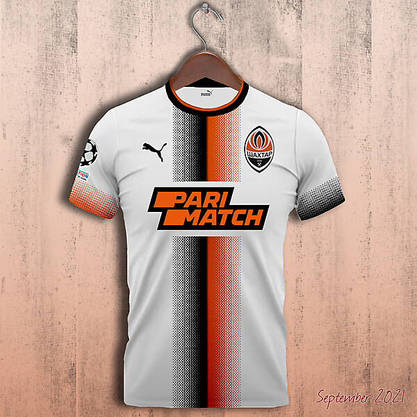 Shakhtar Donetsk home shirt concept