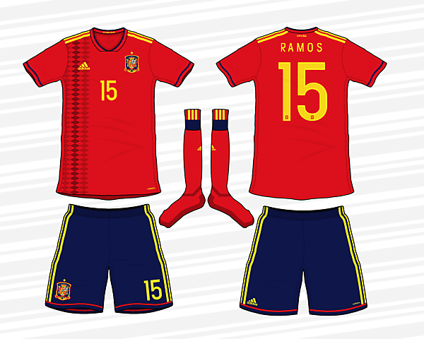 Spain 2018 World Cup Kit