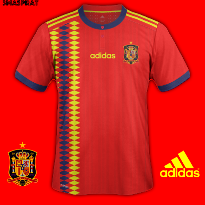 spain football kit 2018