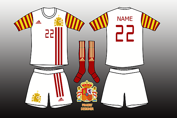 Spain Kits Away 2017