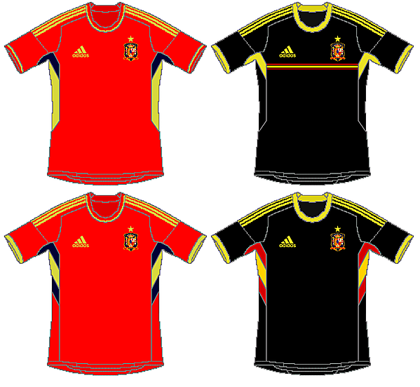 Spain Adidas World Cup Kits