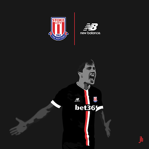 Stoke City Away 2015/16 (New Balance)