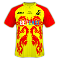 Swansea City Custom Away Kit 2017/18