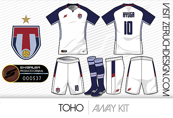 Toho Away kit