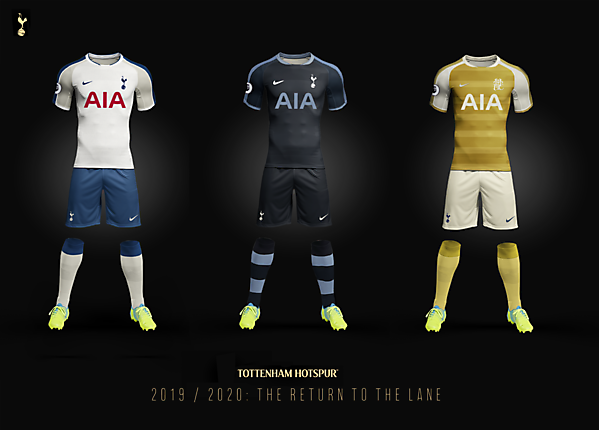 Tottenham Hotspur 2019/2020 kit concepts