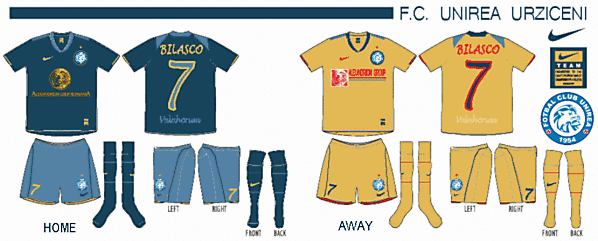FC Unirea Urziceni Nike Fantasy Kit