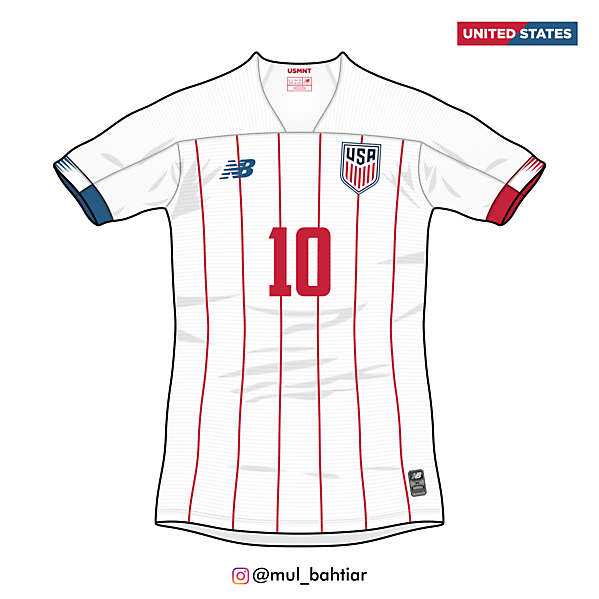 United States 2020 New Balance Home Jersey Concept