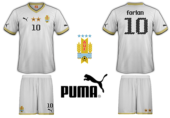 Uruguay Puma Away Kit