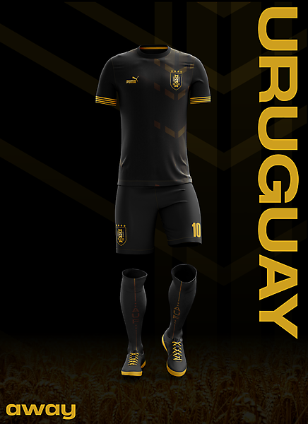 Uruguay Away Concept