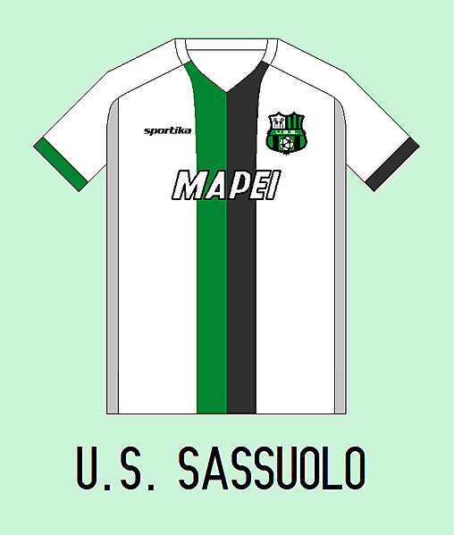U.S. Sassuolo Away Kit...