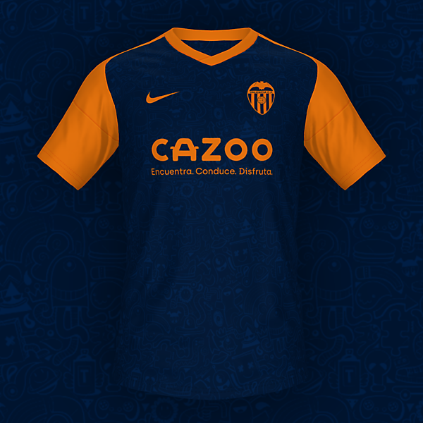 Valencia Cf Third Kit Concept