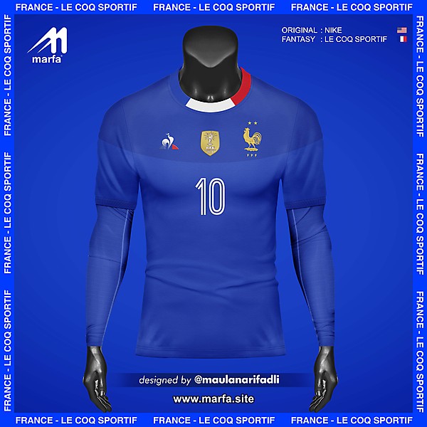 WHAT IF FRANCE NT JERSEY SPONSORED BY LOCAL APPAREL