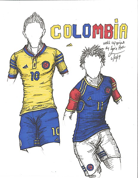 World Cup Project by Irvingperceni - Group C - Colombia 