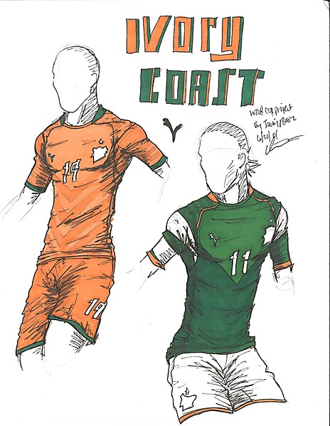 World Cup Project by Irvingperceni - Group C - Ivory Coast 