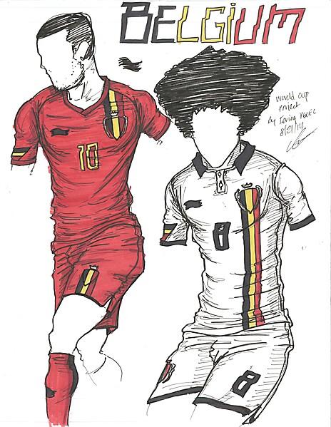 World Cup Project by Irvingperceni - Group H - Belgium