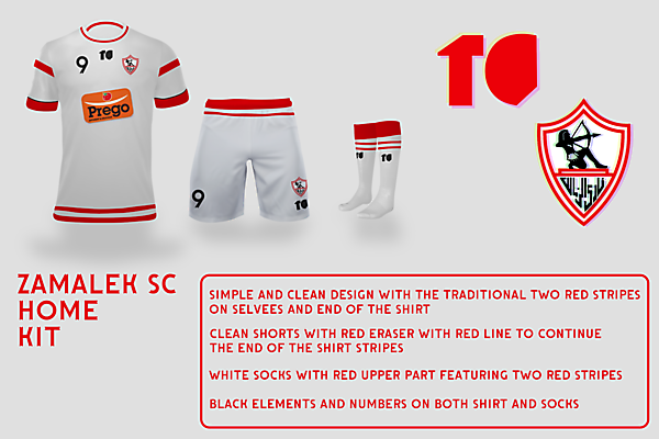 Zamalek SC Home Kit