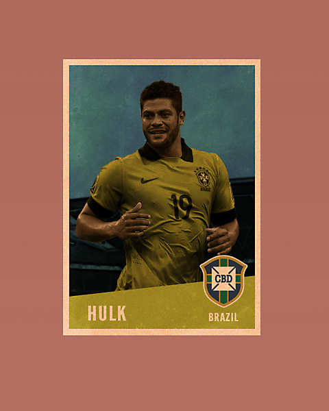 Hulk Vintage Style card
