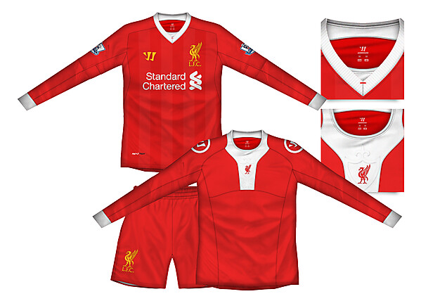 Liverpool Home Kit with baselayer