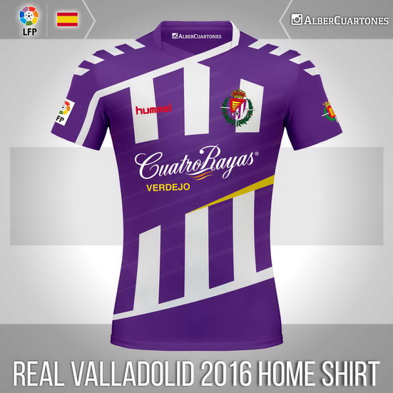 real valladolid jersey