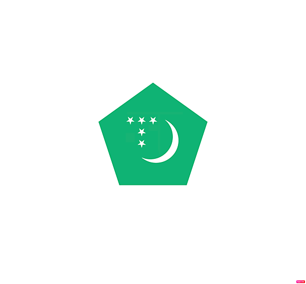 Turkmenistan Football Federation logo.