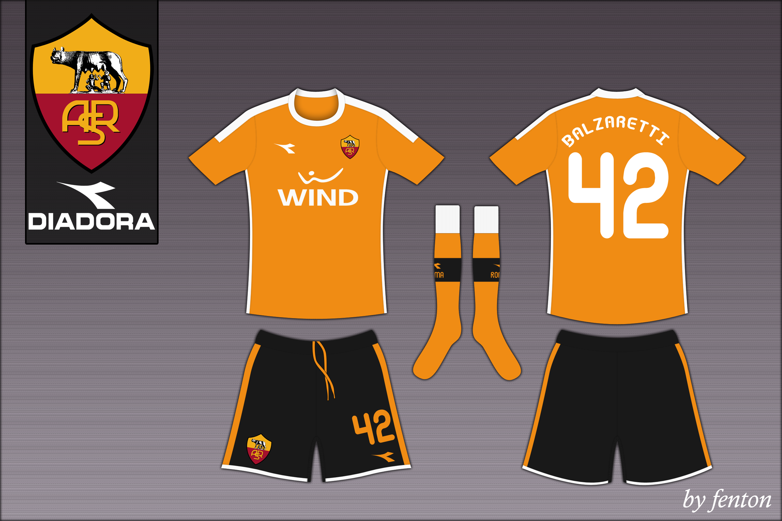 AS Roma Diadora Third