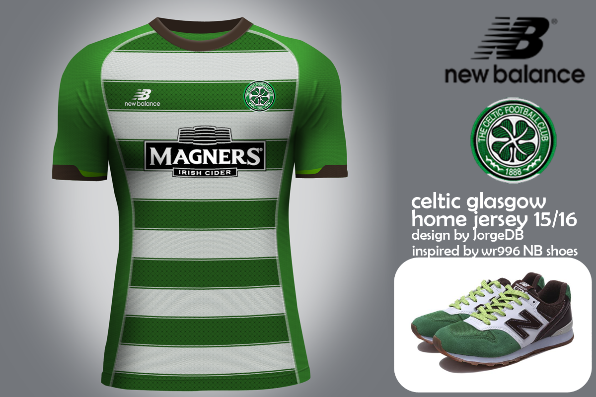 Celtic Glasgow New Balance home jersey