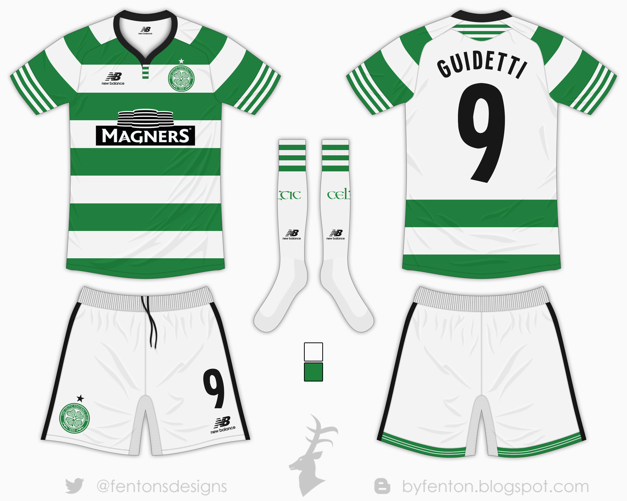 Celtic FC 2015/16 New Balance Home Kit - FOOTBALL FASHION